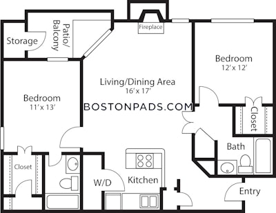 Quincy Apartment for rent 2 Bedrooms 2 Baths  South Quincy - $2,600